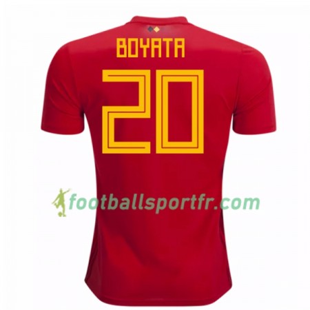 Tenue Belgique Boyata 20 Domicile Coupe du monde 2018 Maillot de Foot